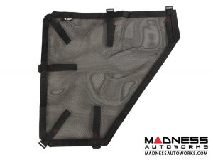 Jeep Wrangler JL Fortis Tube Door Covers - Rear - Black